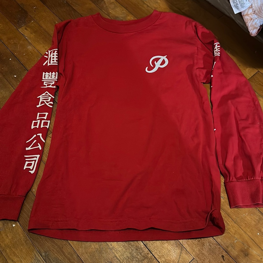 Zumiez Primitive red long sleeve men size small shirt